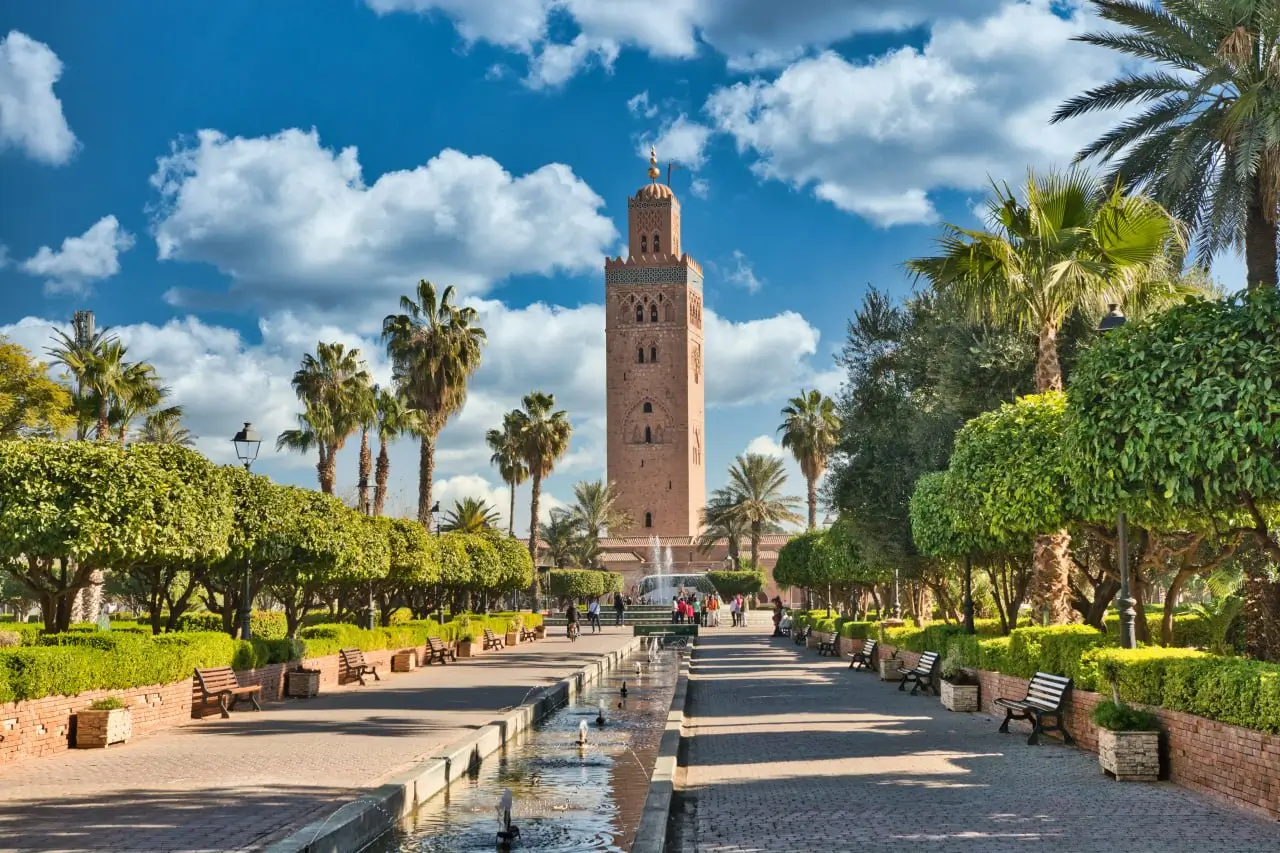 Marrakech Jemaa el-Fnaa square Morocco